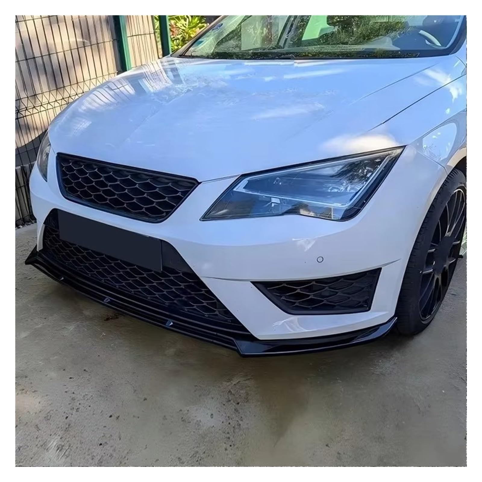 Spoiler Delantero para Asiento para Leon MK3 5F para TDI para TSI ST SC 2012-2019 Separador Labios Parachoques Delantero Alerón Protector Delantero Alerón Delantero Frontal