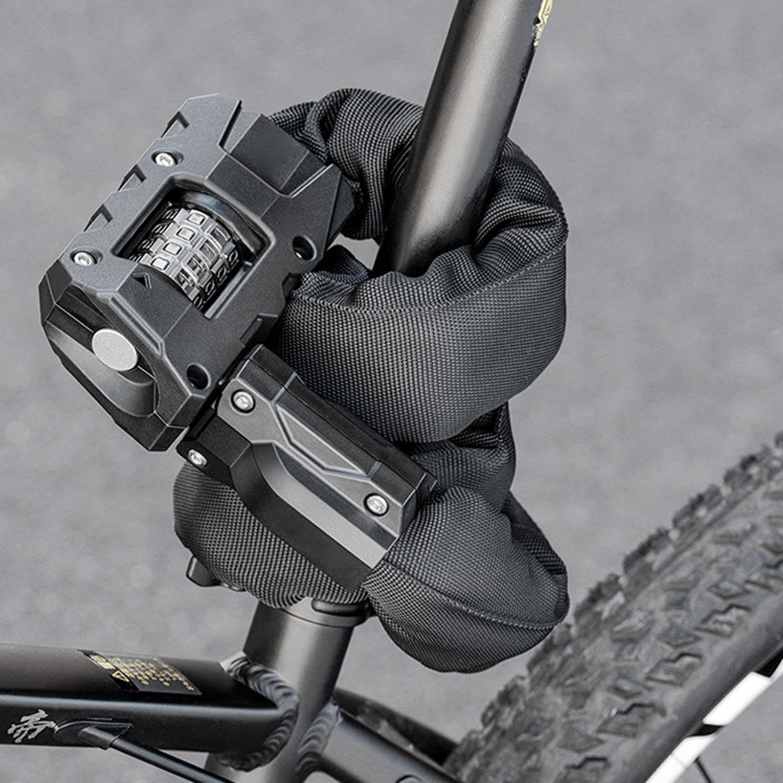 Candado de Patinete Eléctrico Accesorios De Ciclismo Antirrobo Resistente | Candado Para Bicicleta Eléctrica Para Ciudad Montaña Carretera Viaje Exterior Seguridad Ciclismo