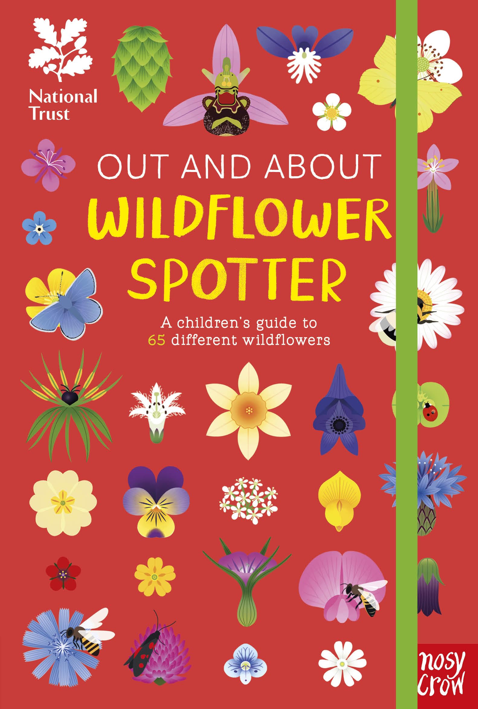 National Trust: Out and About: Wildflower Spotter: A children's guide to 65 different wildflowers