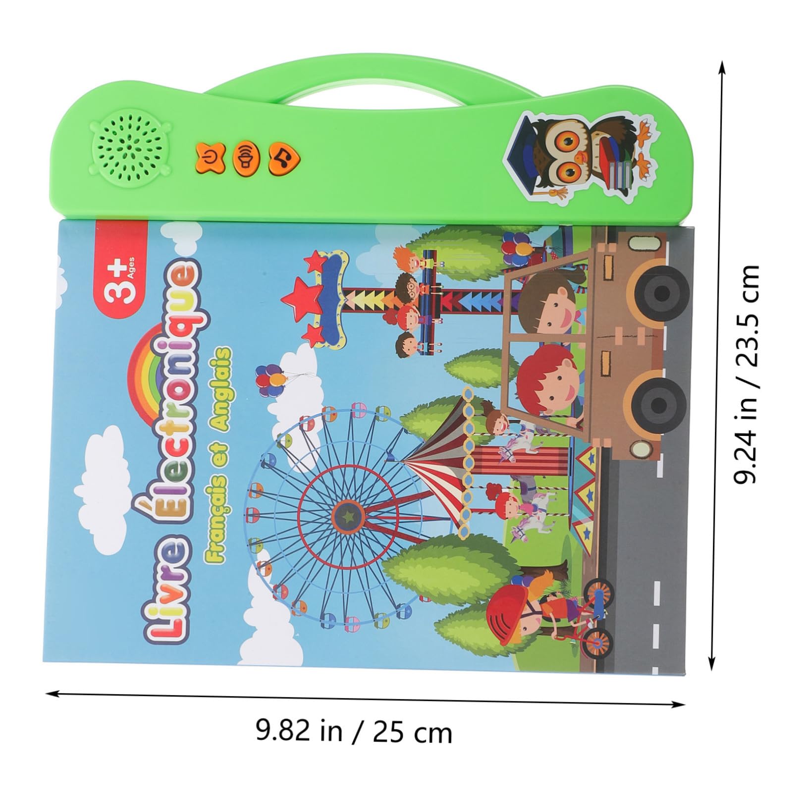 Libro Electrónico Sonido Francés E Inglés para Niños