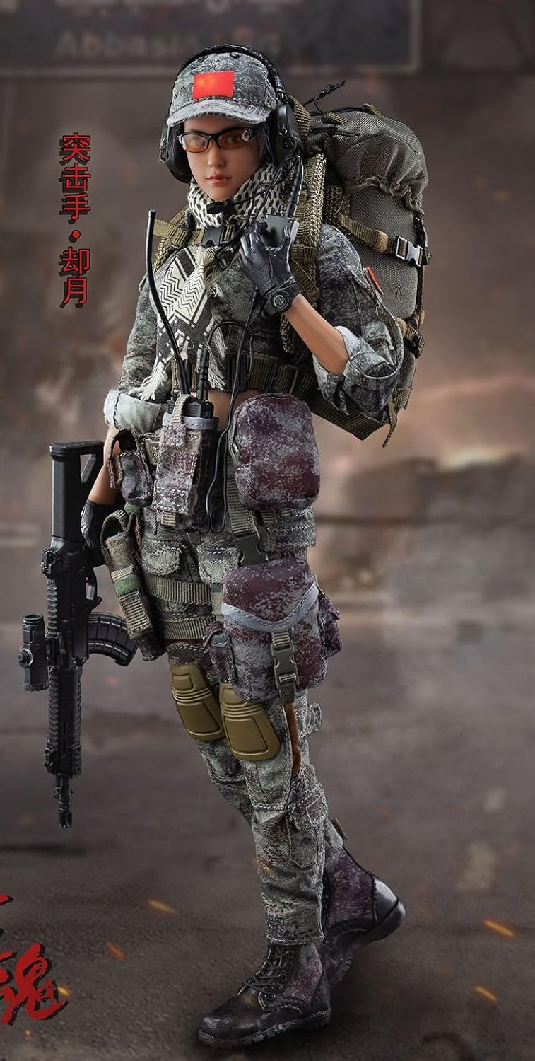 FLAGSET 1/6 Scale Shock Worker 12 inch Soldier Woman Action Figure FS-73052