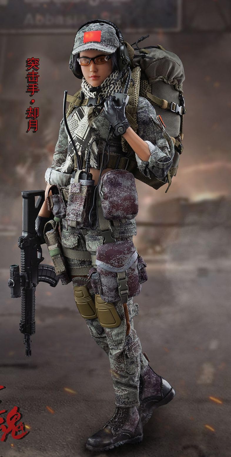 Amazon.com: YSBRING FLAGSET 1/6 Scale Shock Worker 12 inch