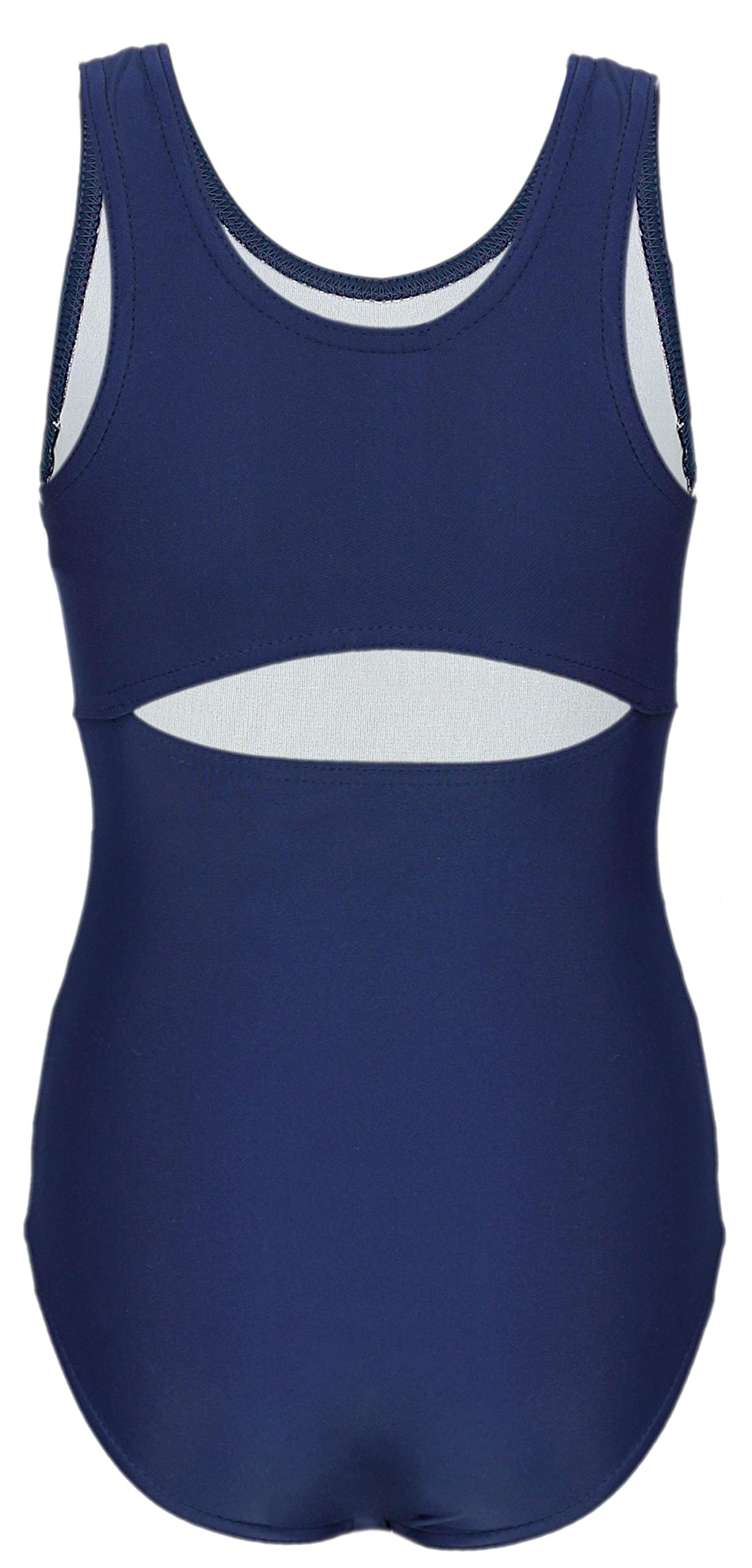 Aquarti Bañador Niña Una Pieza – Bañador Natación Niña con Espalda Nadadora, Resistente al Cloro