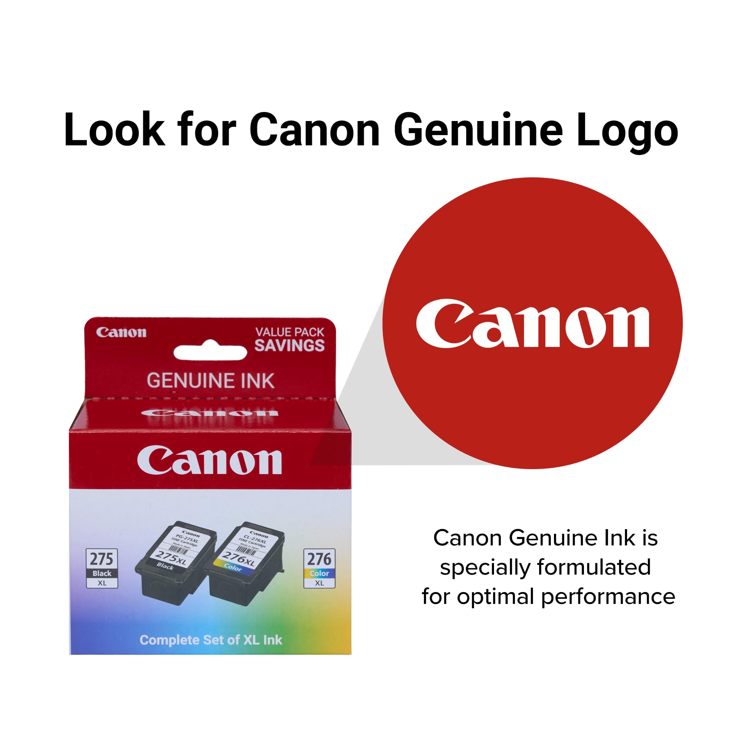 Amazon.com: Canon PG-275 XL / CL-276 XL Genuine Ink Value Pack (2