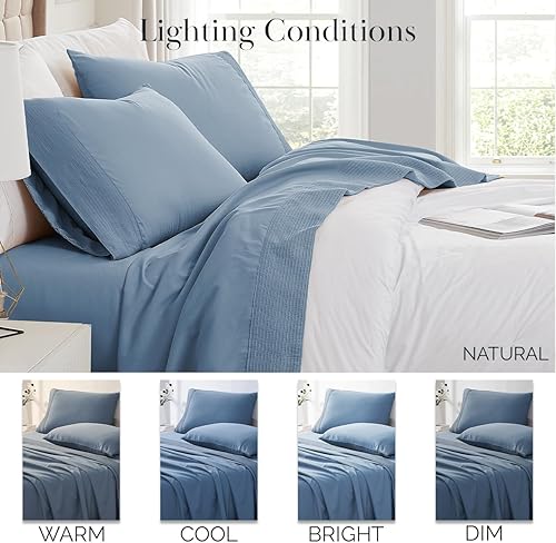 Vista 188 de Southshore Fine Linens®, juego de ropa de cama con bolsillo profundo Negro