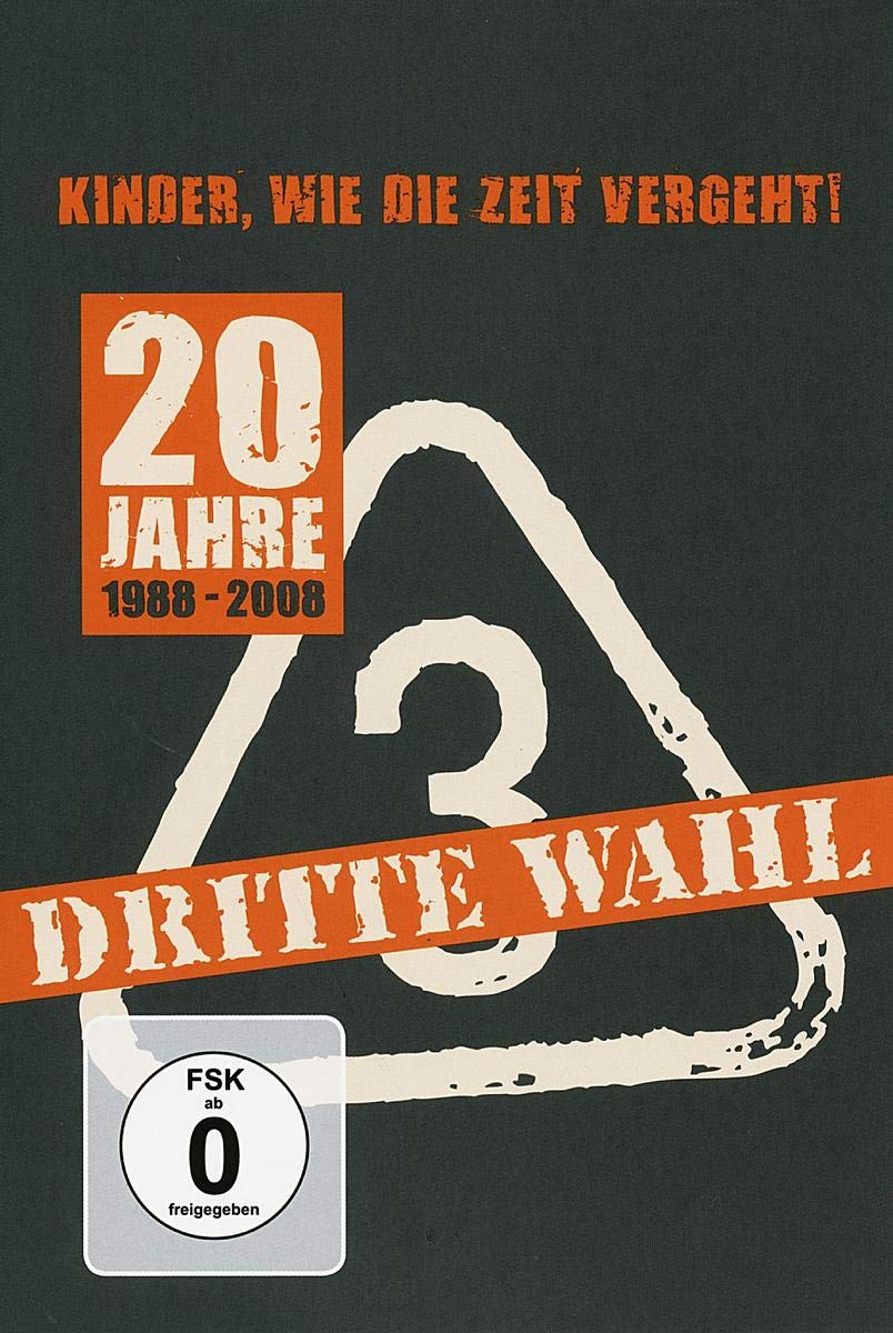 Dritte Wahl 20 Jahre Kinder wie die Zeit vergeht DVD recuerdos punk