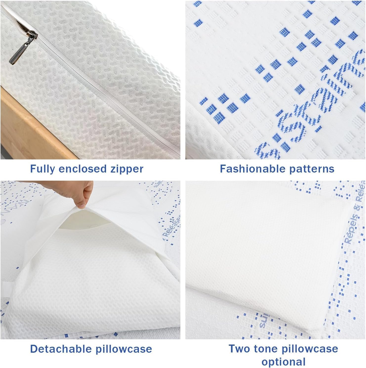 100% Waterproof Mattress Protector from Complete Collection, 6-Sided Full Zippered Encasement, Breathable Noiseless, Fits 8-9 Inch Mattress, Queen 60''x80''