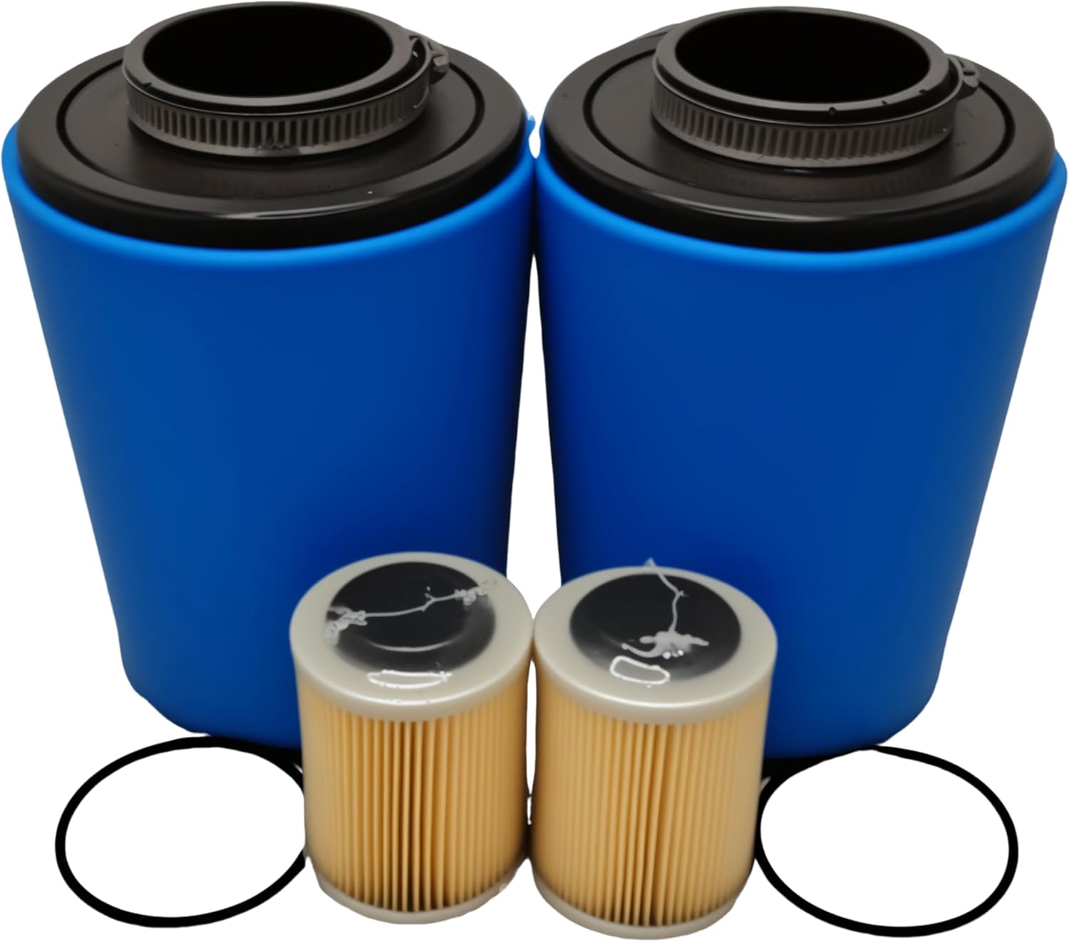 2Pcs Air Filters and 2Pcs Oil Filters for CFMoto CF800 CForce 400 500 600 800 UForce ZForce X8 Replace 0800-112000 0800-011300