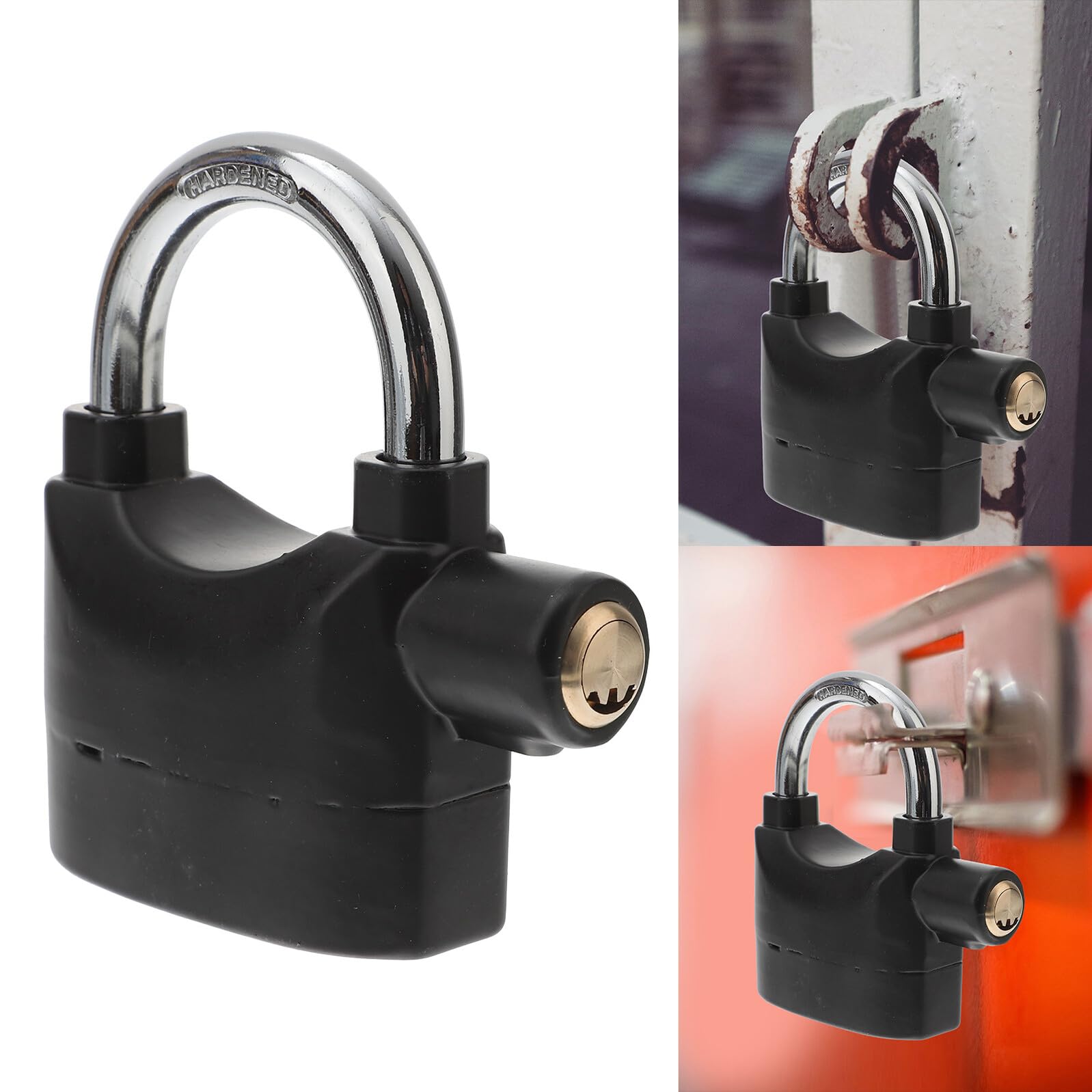 Candado de Seguridad para Bicicleta en Forma Alarma