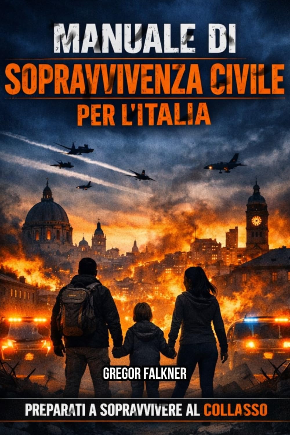 MANUALE DI SOPRAVIVENZA CIVILE PER L’ITALIA: Come prepararsi e proteggere la tua famiglia in caso di guerra, blackout, attacchi chimici e crisi estreme.