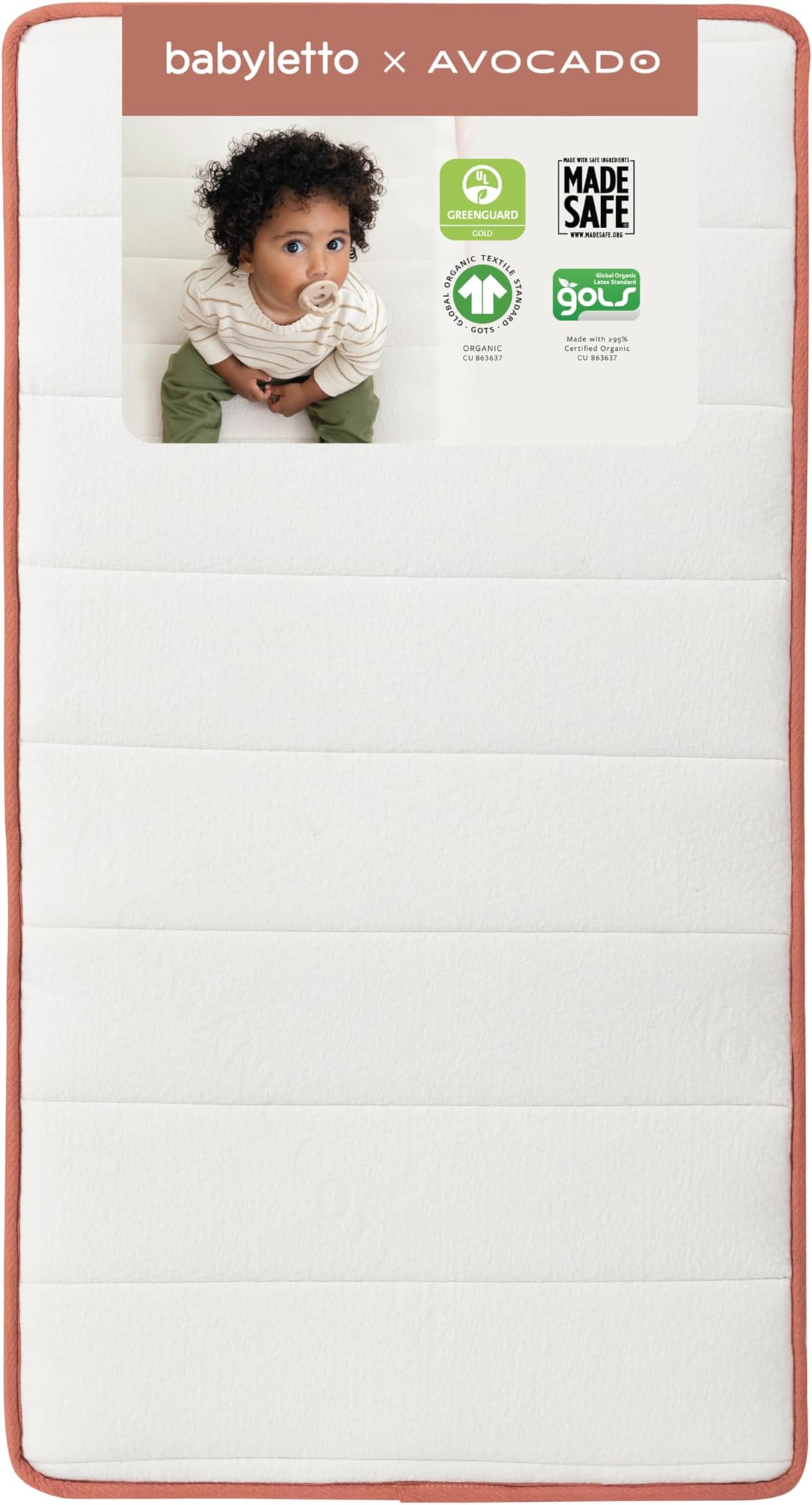 Amazon.com : Babyletto Pure Core Crib Mattress, Hybrid Quilted ...