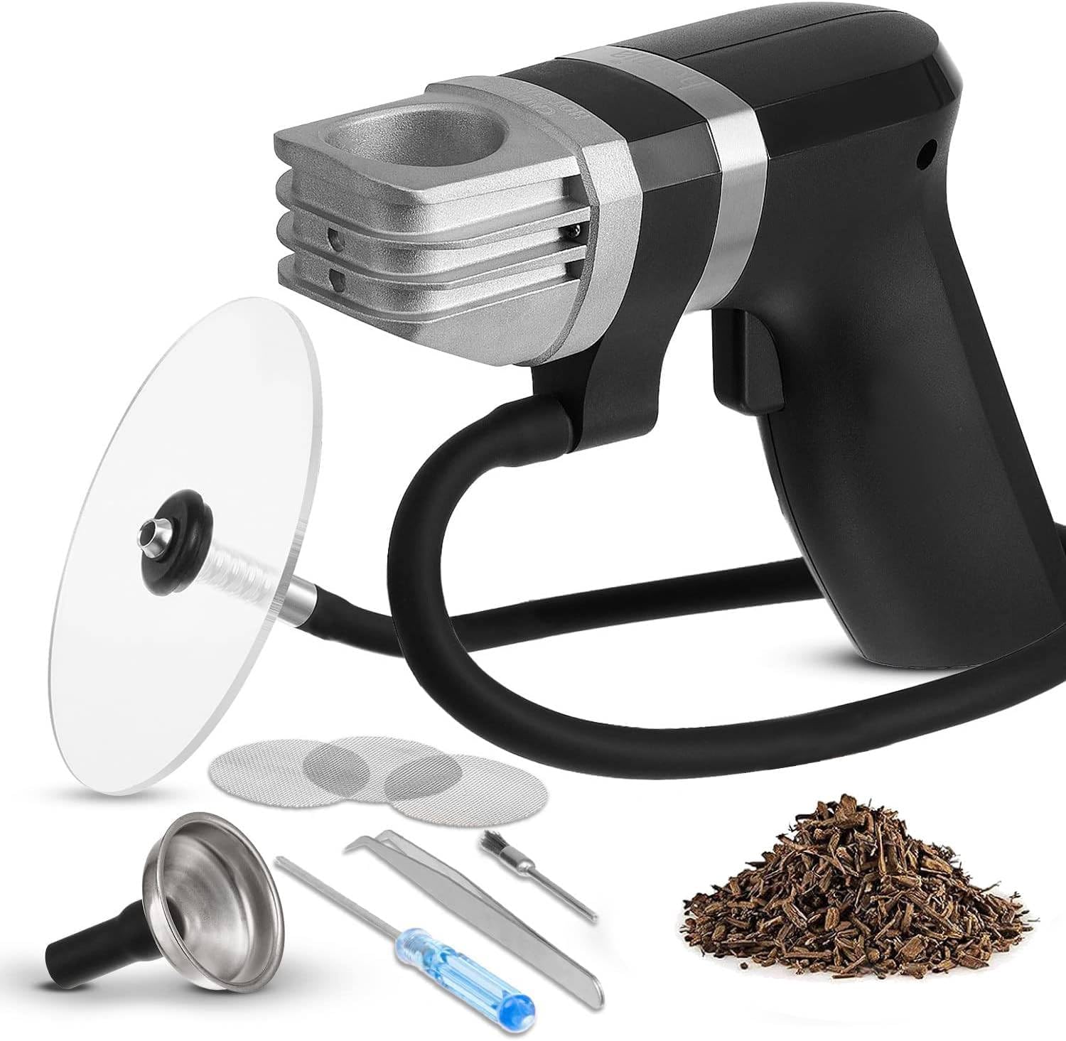 Smoking Gun Wood Smoker Machine with Accessories and Wood Chips Smoking Infuser Flavor Blaster Smoker Machine