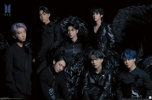 Trends International BTS-MOS7-Wings - Póster de pared 22375 x 34 pulgadas versión sin marco