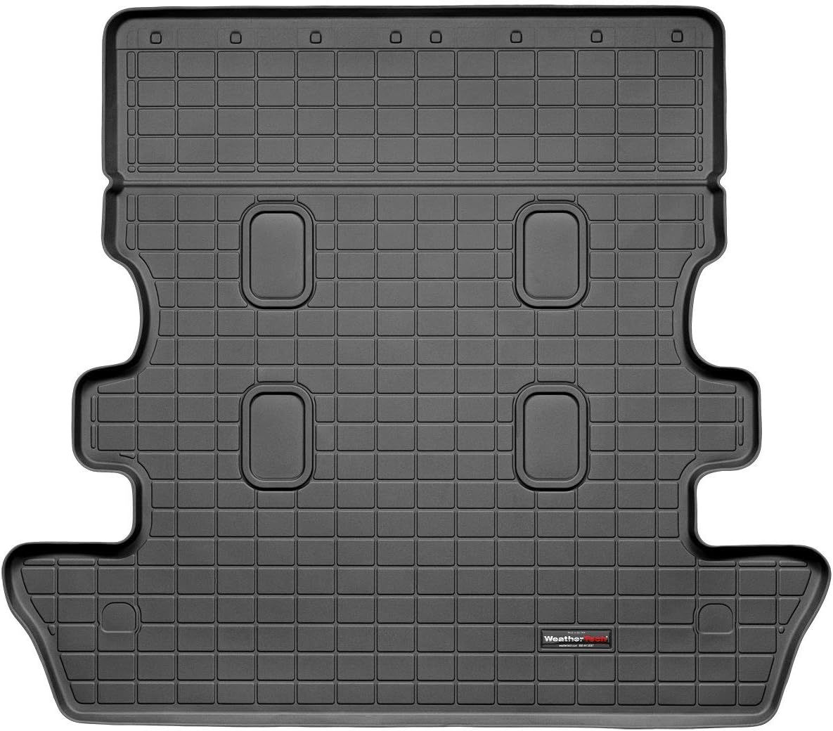 WeatherTech Cargo Trunk Liner for Toyota Land Cruiser, Land Cruiser Behind 2nd Row (40356), Black