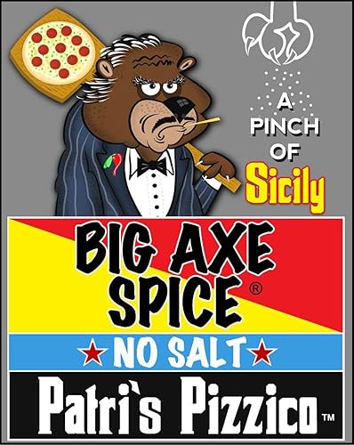 Miniatura 3 de Big Axe Spice Patri's Pizzico ("Father's Pinch") Siciliano - Condimento de hierbas sin sodio - Sin sal, sin azúcar, sin conservantes ~ Vegano