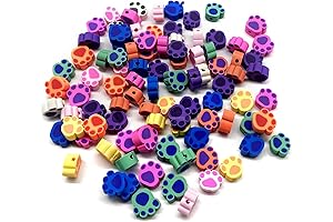 100-Piece Polymer Clay Beads Kit: Unleash Your Creative Canine Spirit