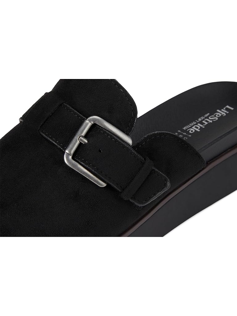 Black LifeStride Gillian-clog Mule/Clog Shoes