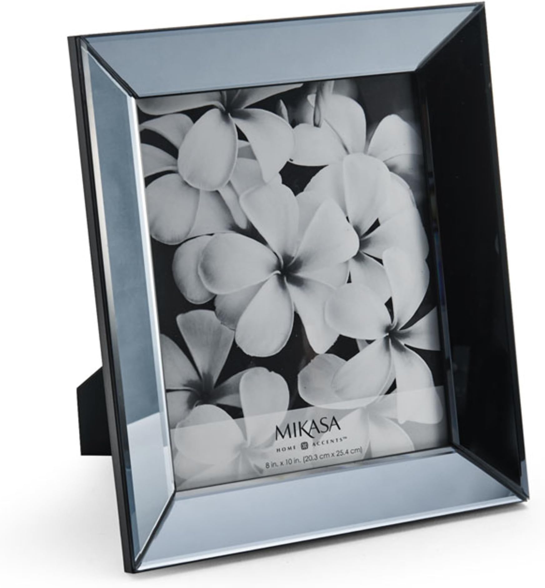 MIKASA Mirror Picture Frame, 8x10-Inch, Gray