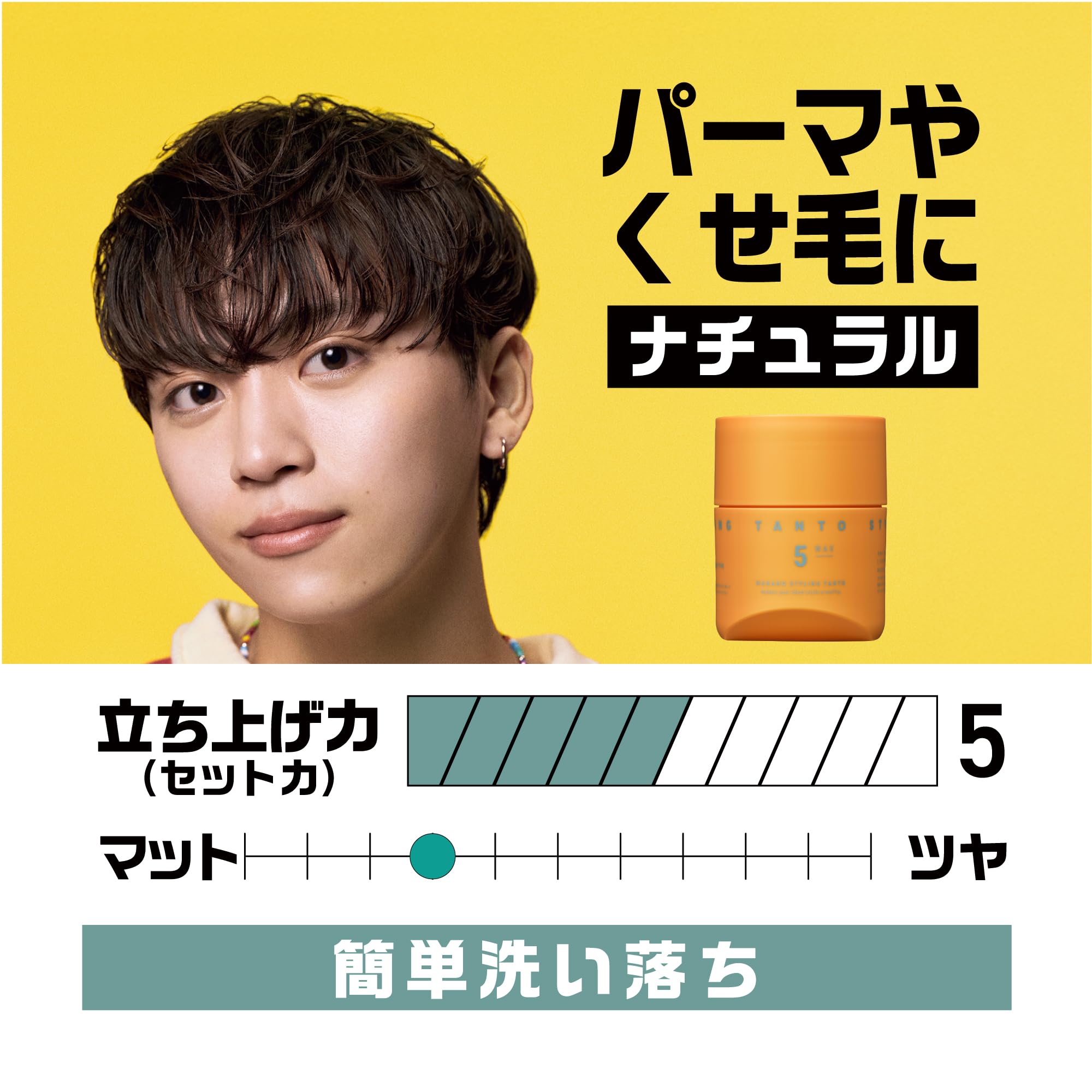 Amazon.com: Nakano Styling Tanto Hair Wax 5-90g : Beauty