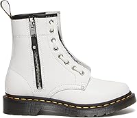 Vista 4 de Dr. Martens Botas de moda con cremallera doble 1460 para mujer