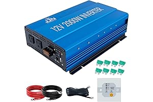 2000W Modified Sine Wave Power Inverter: Dependable and Efficient for Off-Grid Power