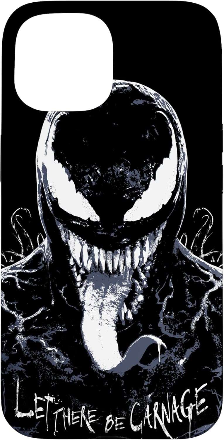 Marvel Venom: Let There Be Carnage Eddie Brock Black Case for iPhone 11