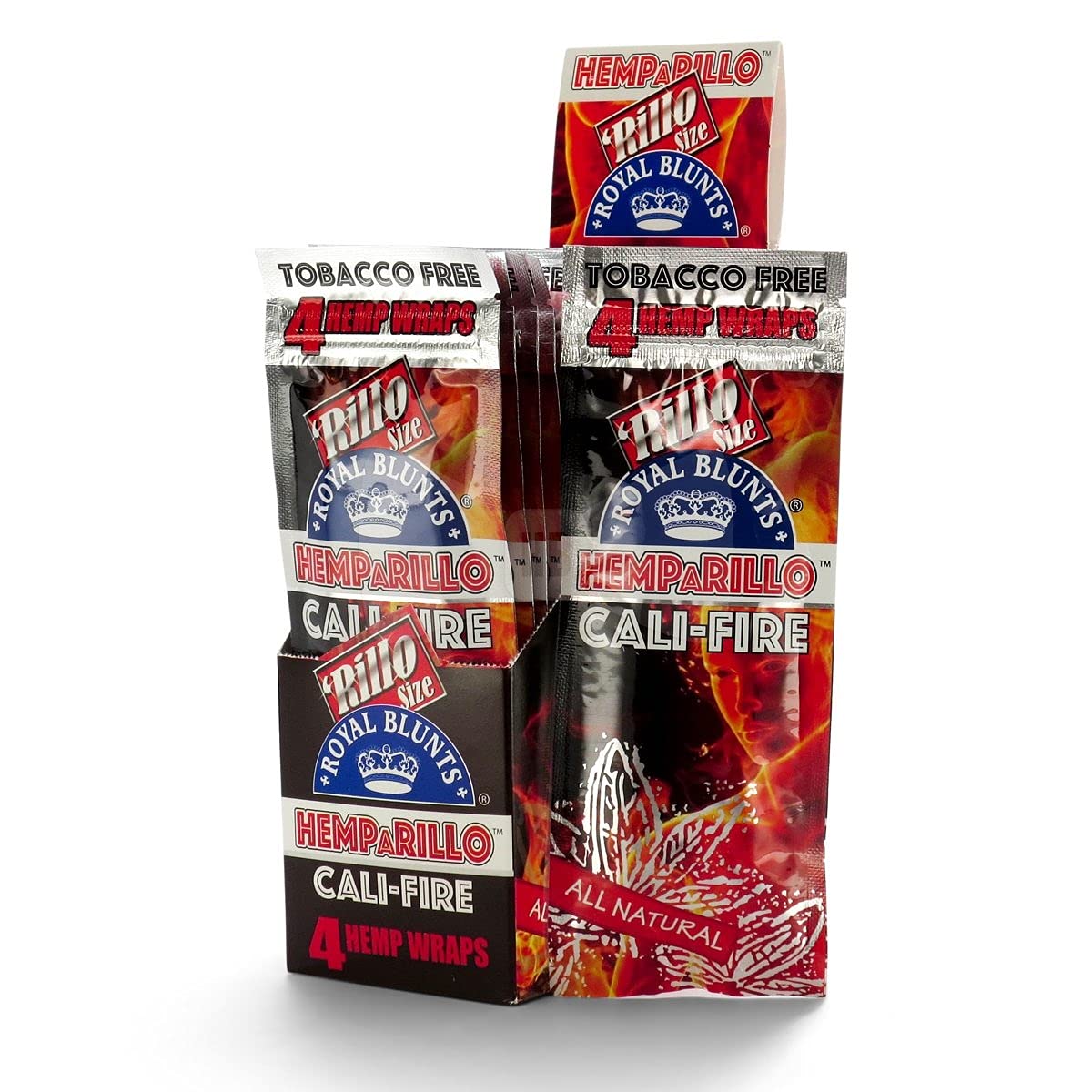 Hemparillo Cali-Fire Pack of 15, 4 in Each Pack