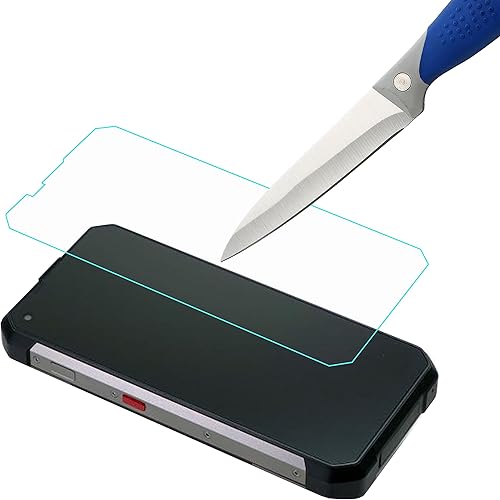 Miniatura 4 de Mr.Shield [Paquete de 3] Protector de pantalla para Unihertz Tank 2/Unihertz Tank [vidrio templado] [vidrio japonés con dureza 9H] Protector de