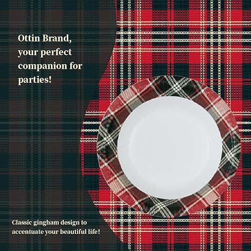 Miniatura 10 de Ottin Green Leaf - Cuenco de papel de 16 onzas, 120 unidades a granel con estampado de selva y safari de selva, cuencos desechables para aperitivos,