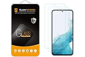 Supershieldz Samsung A54 Accessories: 2-Pack Tempered Glass Screen Protectors