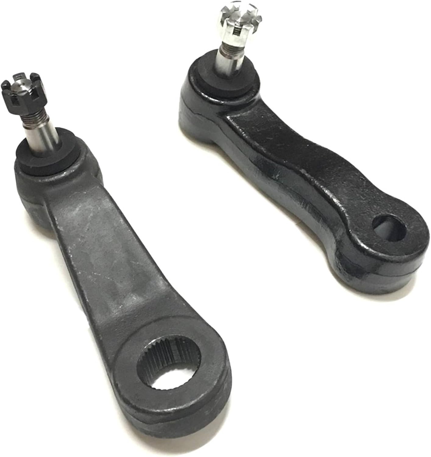 2 Pc Steering Kit Idler Pitman Arm K6534 K6536 Compatible with 1999-2010 Chevrolet Silverado Tahoe GMC Sierra Yukon Escalade - PartsW