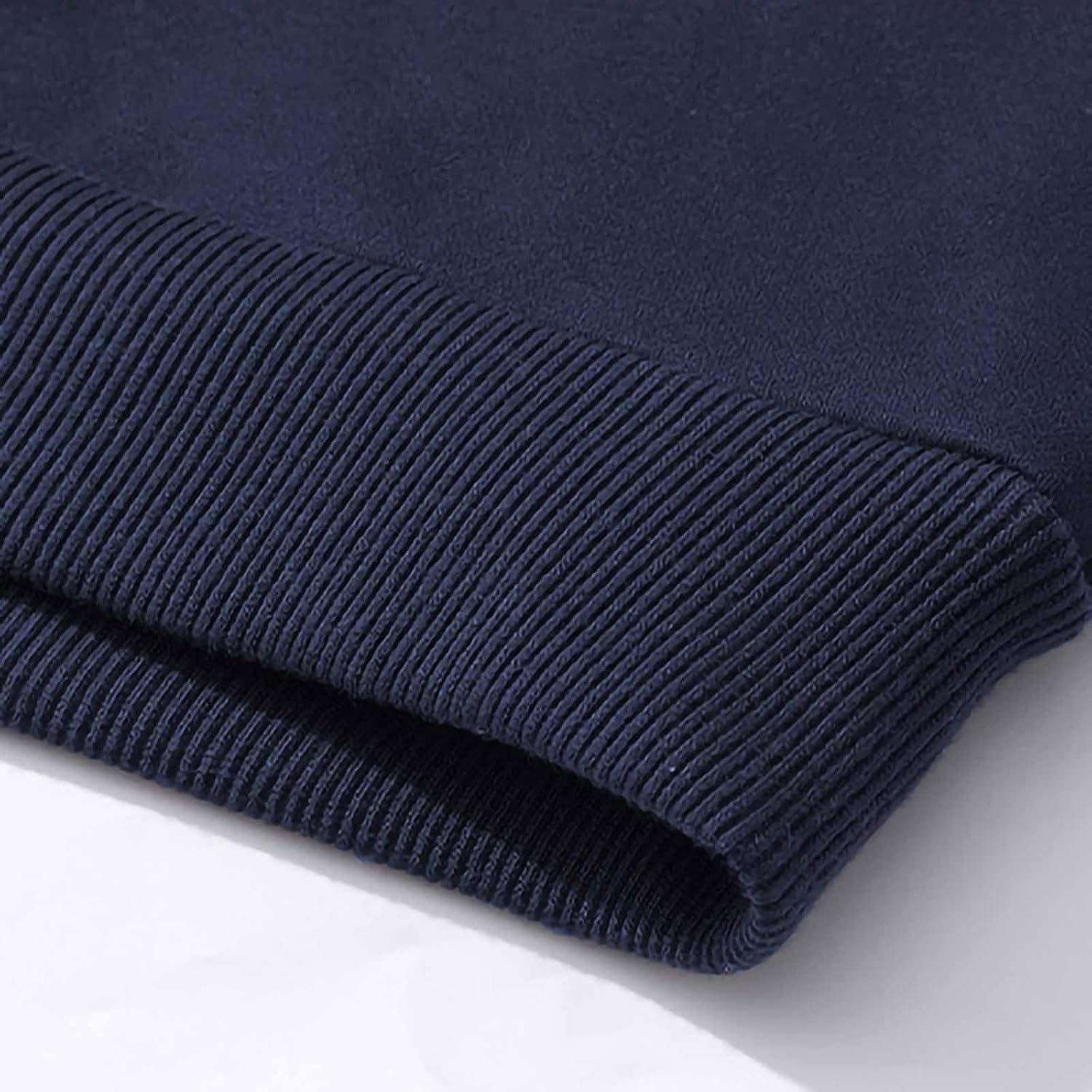 Men's Fleece Lined Hoodie Set Baggy Sweatpants Winter Warm Suit