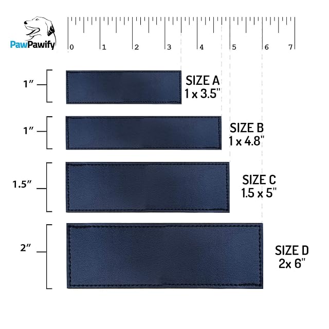 Foto 5 de 5 de PawPawify Parche de nombre personalizado para arnés de chaleco para perro, texto personalizable, parches…