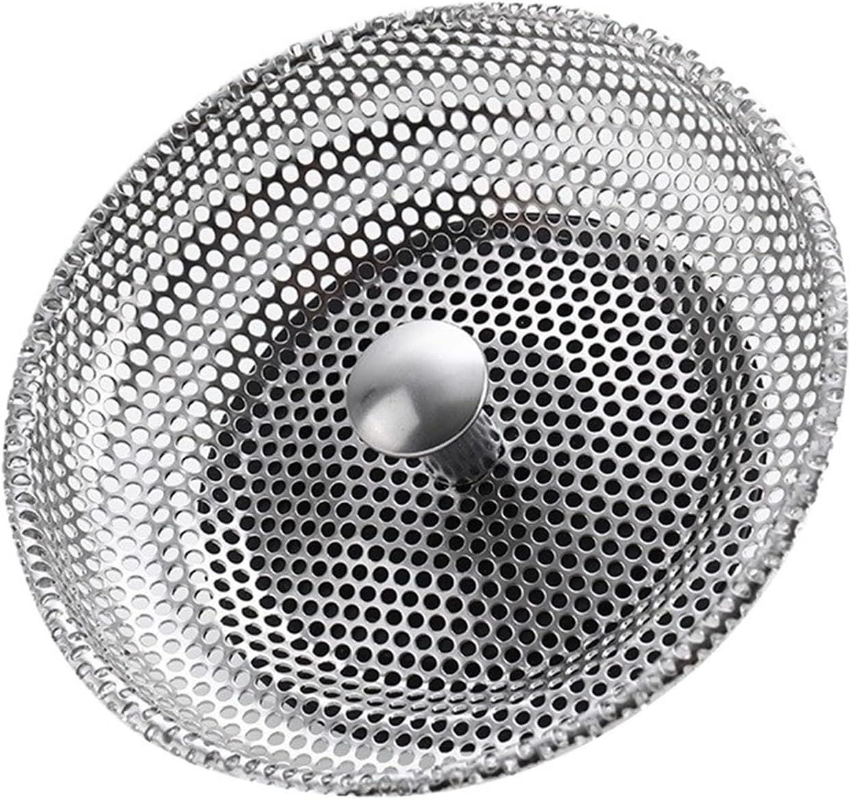 Kitchen Sink Filter Stainless Steel Sewer Mesh Strainers Shower Floor Drains Hair Catcher Waste Plug for Bathroom Accessories (Color : B)