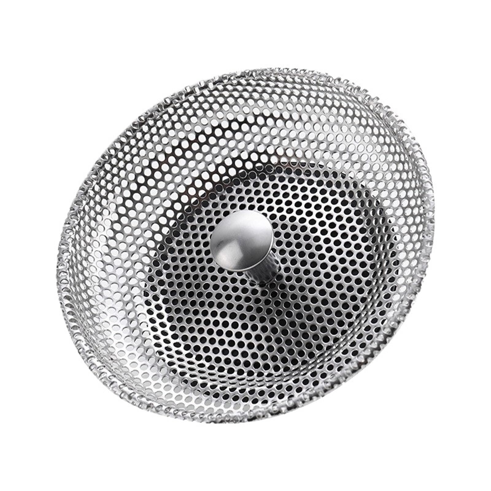 Collecteur de cheveux pour douche et filtre de cuisine en acier inoxydable