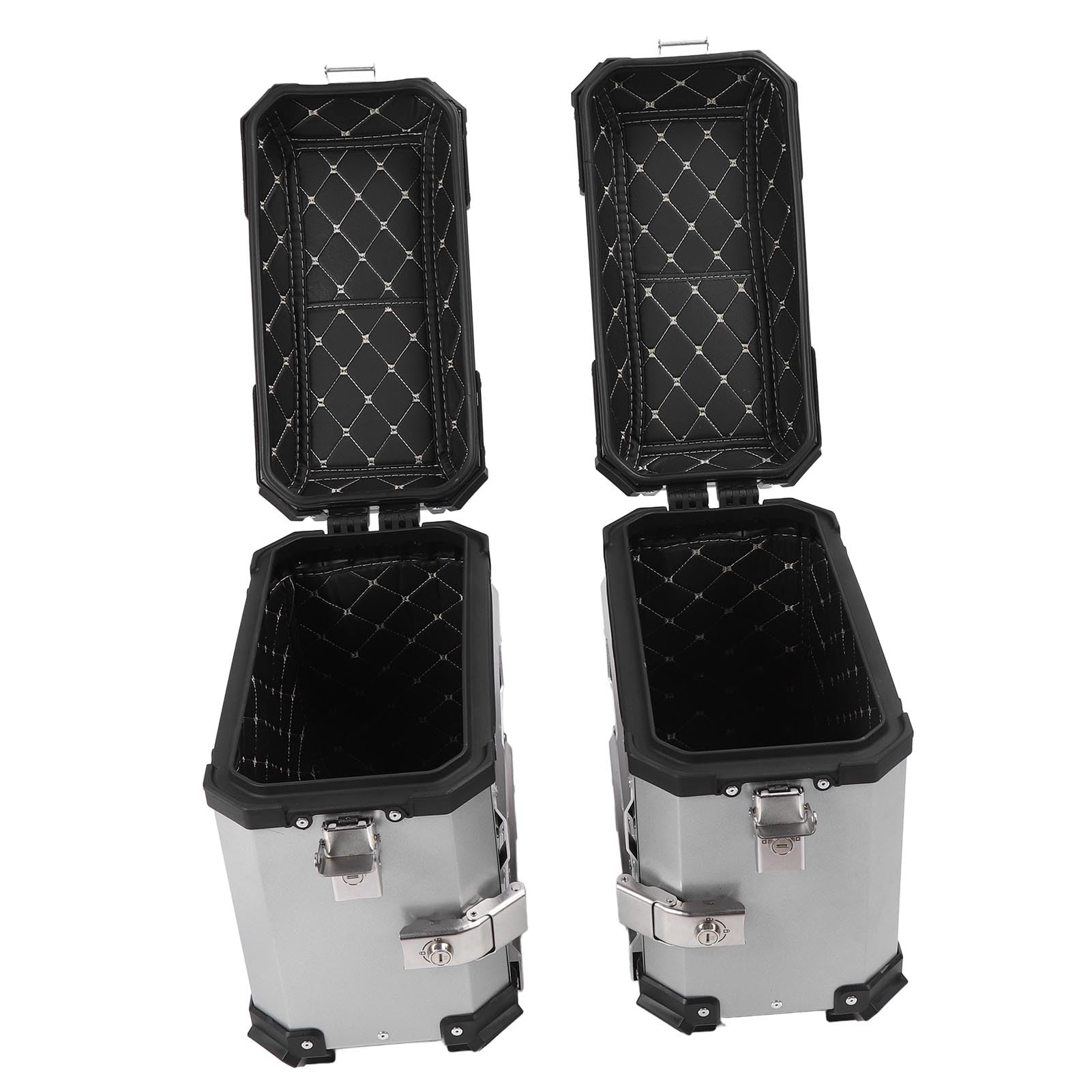 Yinhing Aluminiowe Boczne Kufry Motocyklowe 38L, para z Zamkiem i