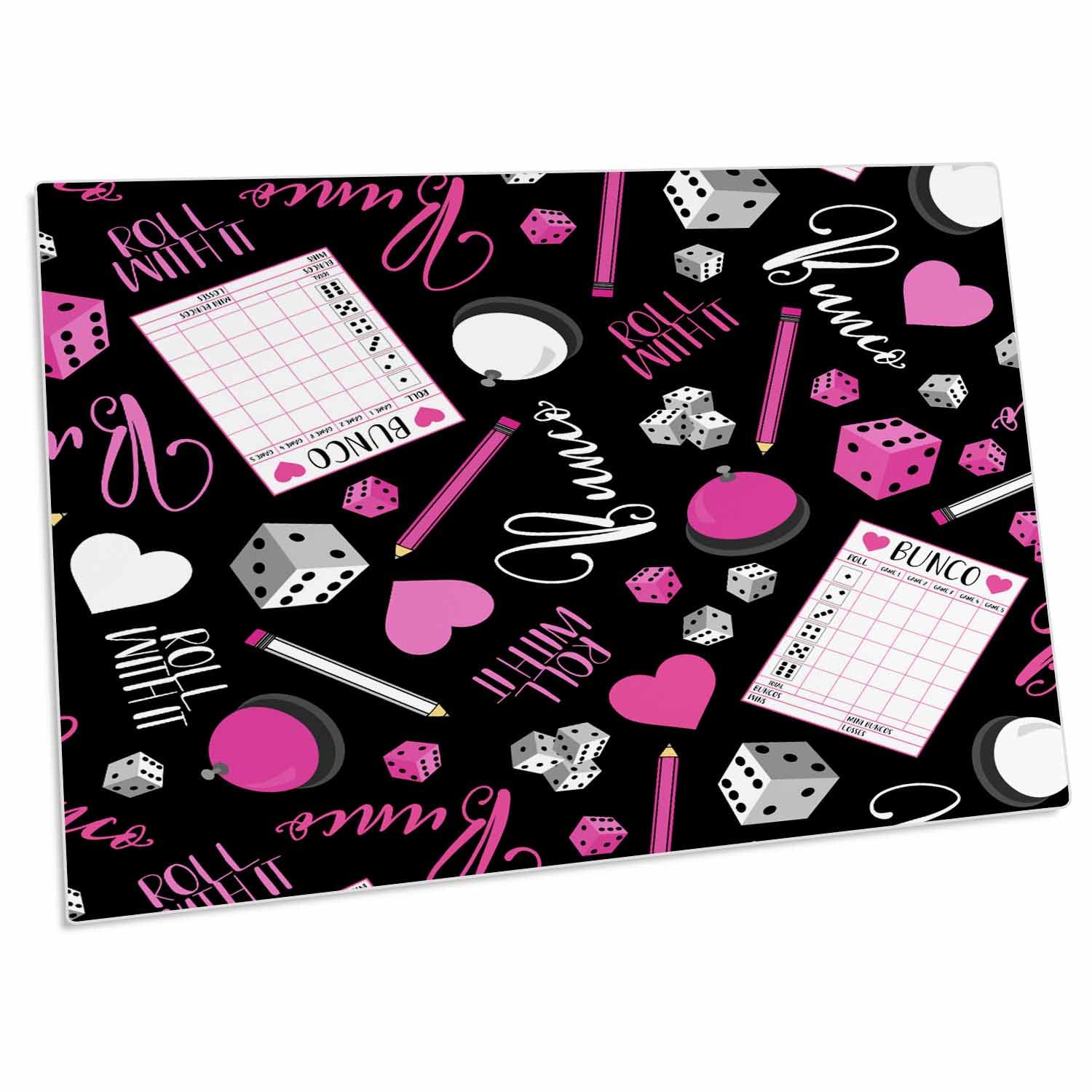 Motif Bunco rose accessoire bureau protège-table grand format - 5