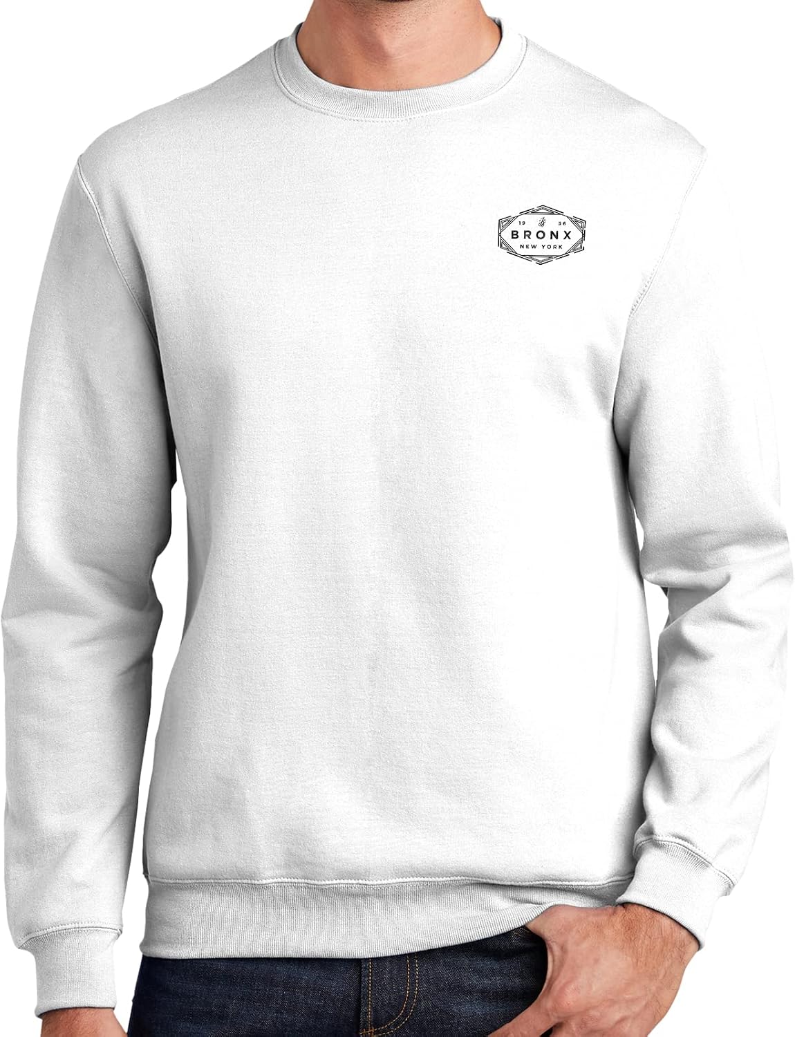 GotPrint Unisex Bronx New York Sweatshirts | Vintage Retro Pullover | NY, Graphic Letter Printed Causal Novelty Sweater