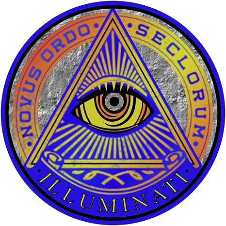 Amazon Co Jp New World Order Illuminatiステッカー Secret Society ホログラフィックプレミアムビニールデカール 3 X 3インチ 車 バンパー ウィンドウ ハイドロフラスコボトル ノートパソコン フリーメイソン プロビデンスの目 トライアングルクレスト用 車 バイク