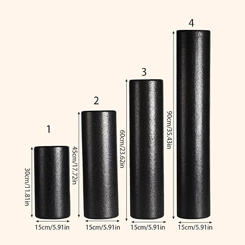 Miniatura 3 de Foam Rollers Foam Massage Rollers Back and Shoulders Training Tool for Muscle Recovery and Exercise Training
