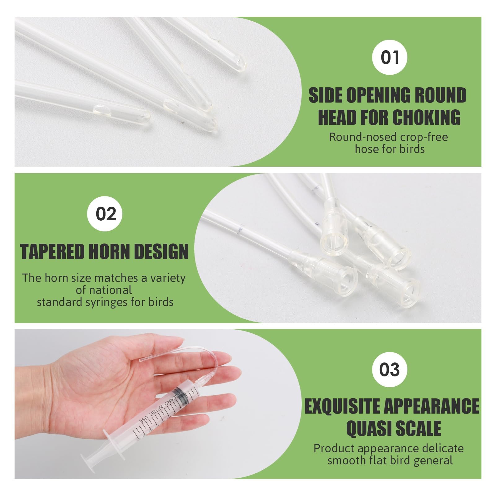 10 Pcs Bébé Oiseau D' Alimentation, Dont 1 Seringue De 10 ML, Bébé Oiseau Seringue Pour Alimentation, Bébé Oiseau D' Alimentation Tortue, Pour Tortue, Colombe, Convient Aux Pivoines, Perruches