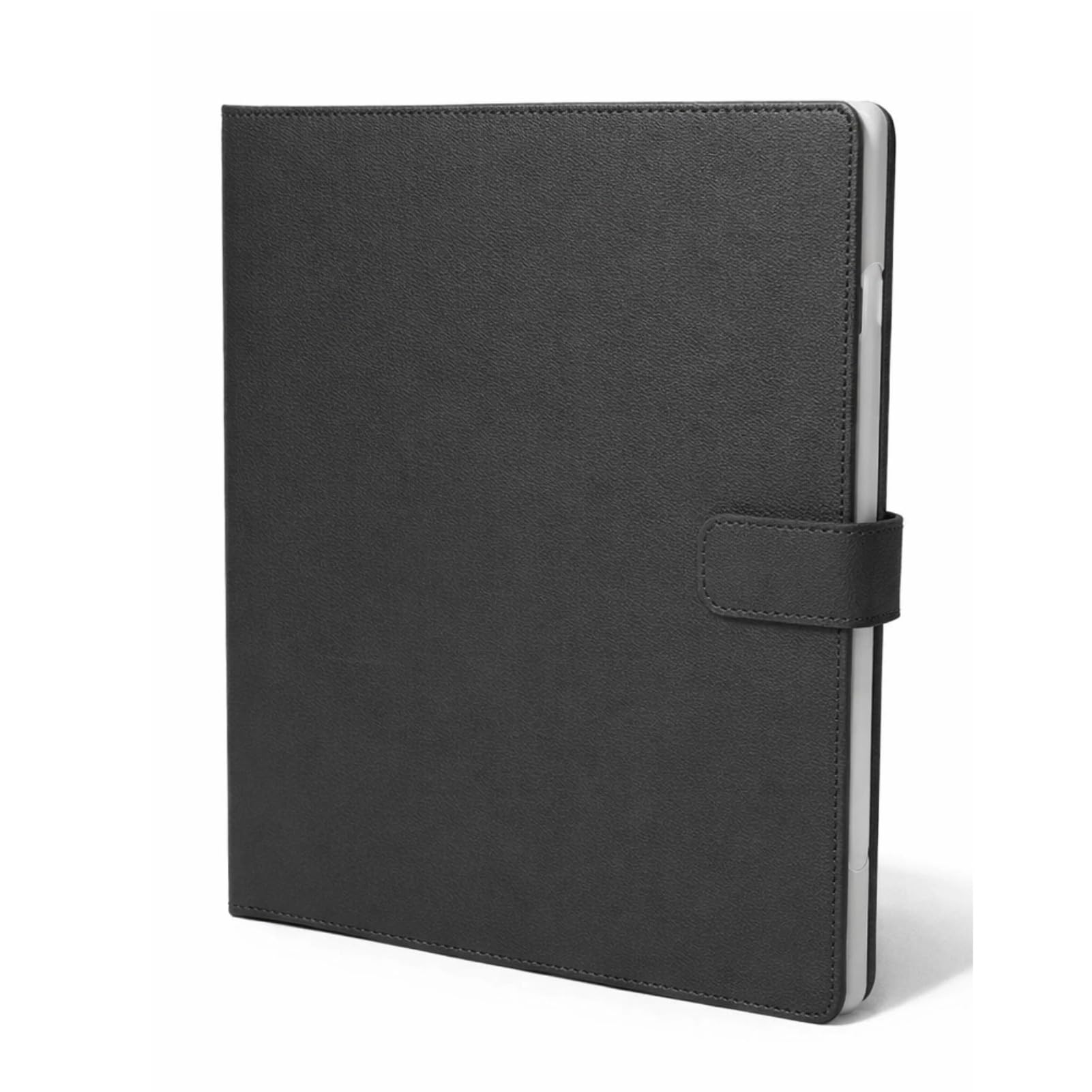 Cartella per Spartiti, Cartella Portatile in Pelle PU in PVC Cartella per Spartiti A4 con Numeri di Pagina per Coro Dell'orchestra della Banda (BLACK)