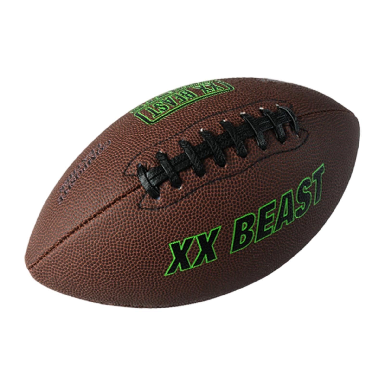 American Football Pelota para Juego Y Entrenamiento Equipo Deportivo Exterior Resistencia Al Agua Y Desgaste Diseñada para Práctica Grupal Deportes en