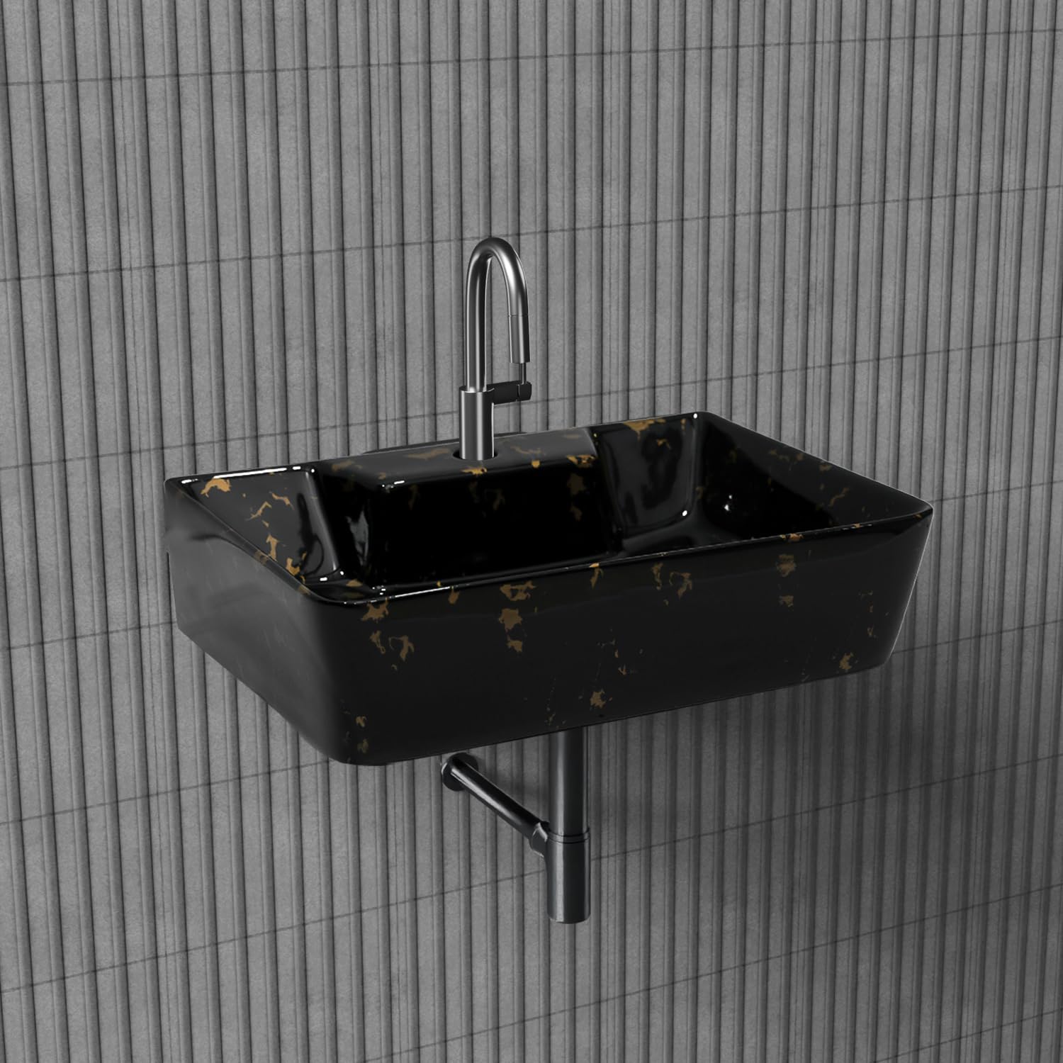 NEXIS Wash Basin - Modern Ceramic Sink -14