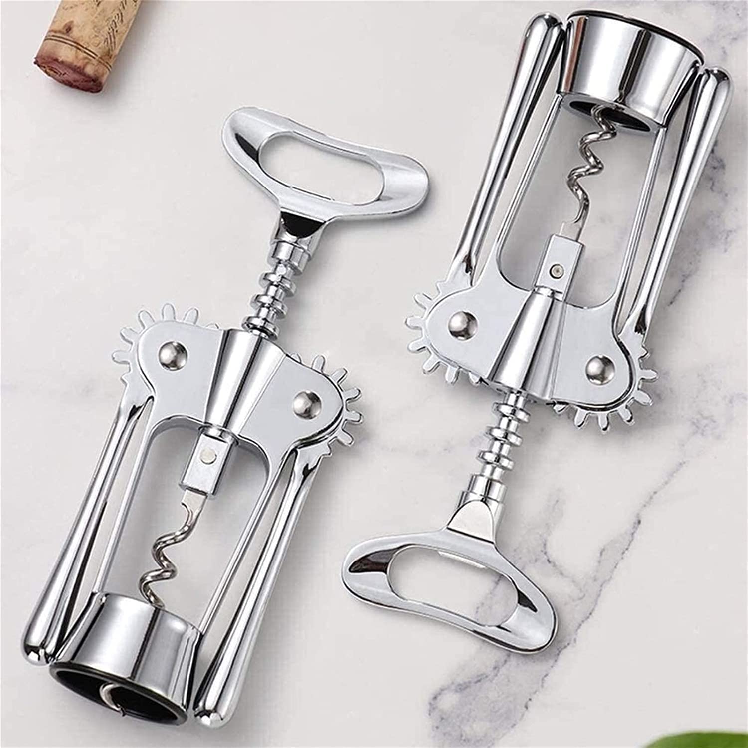 apribottiglie elettrico per vino， Pictetw Cavatappi ad Ala, Apribottiglie Multifunzionale for Vino e Birra, Cavatappi for Vino for Tutte le Bottiglie con Tappo in Sughero e Tappi for Birra Appassionat