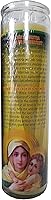 Vista 2 de Nuestra Señora de Schoenstatt (Nuestra Señora de Schoenstatt) Vela Devocional Pilar Amarillo