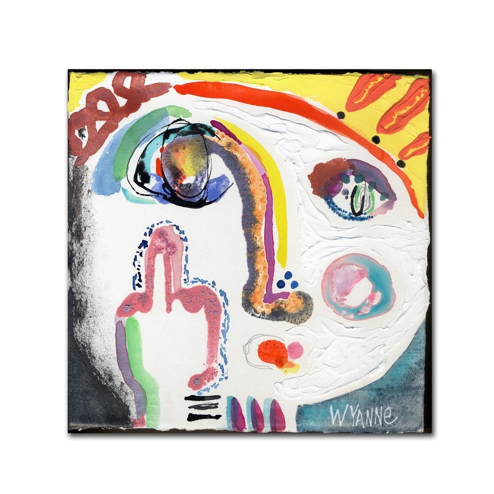 Current Mood by Wyanne, 14x14-Inch Canvas Wall Art