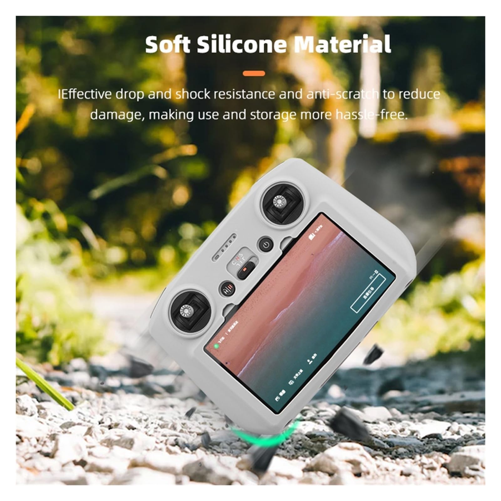 Kompatibel For DJI, Silikonhülle Mini3Pro | Rutschfest, kratzfest, passend for Mini3Pro, leicht