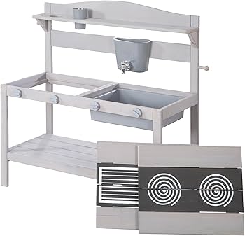 Buitenspeelkeuken: Maak een mud-pie kitchen voor in de tuin - Kiind
