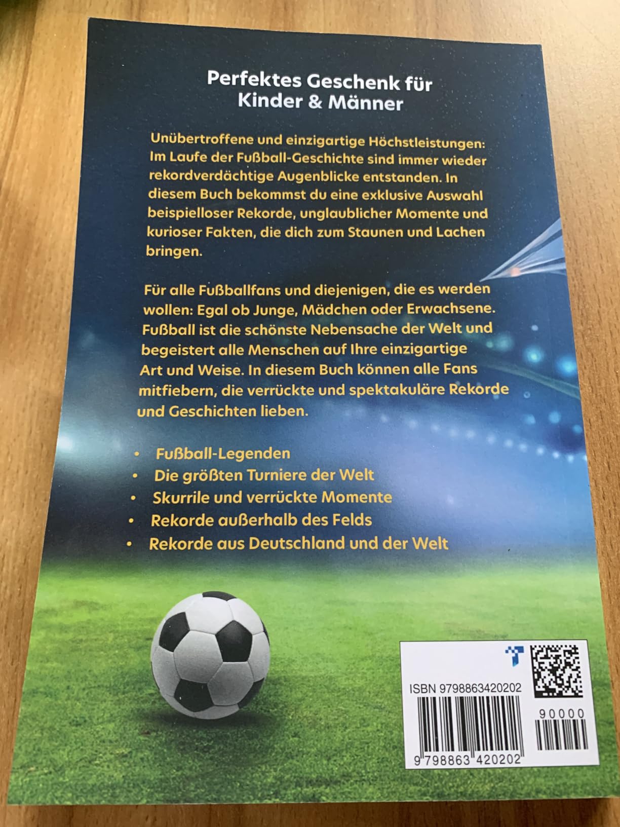 Die 222 größten Fußballrekorde der Welt – Das Fußballbuch mit